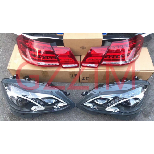 W212 front rear bumper side diffuser upgrade parts